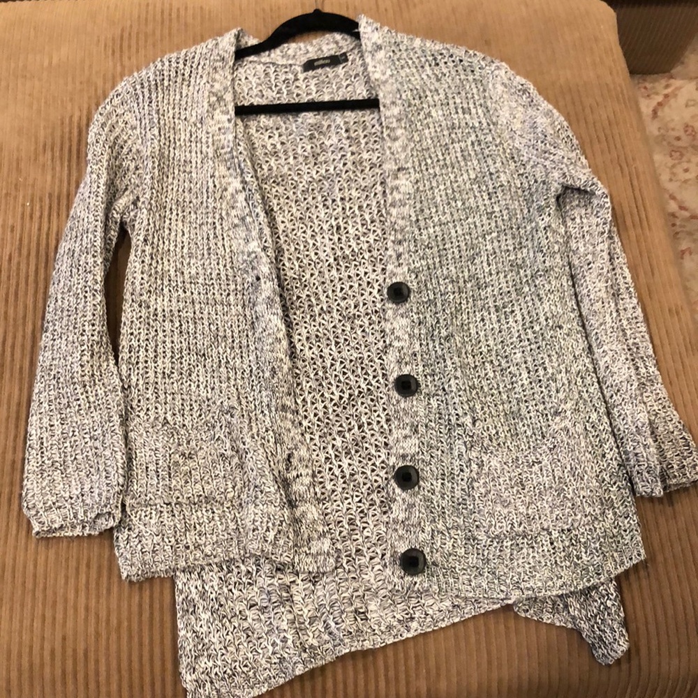 Grey LF cardigan sweater